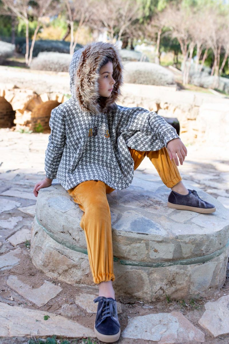 Conjunto Niña Abrigo y Pantalón by Vera - Imagen 2