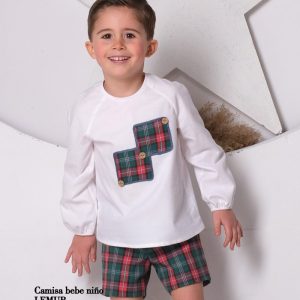 Camisa bebé niño Lemur